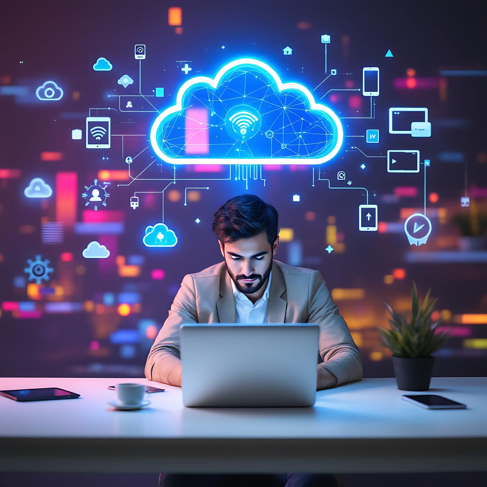 Cloud analytics and AI