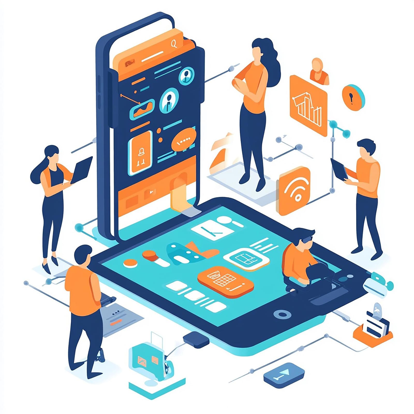 Connected IoT devices dashboard
